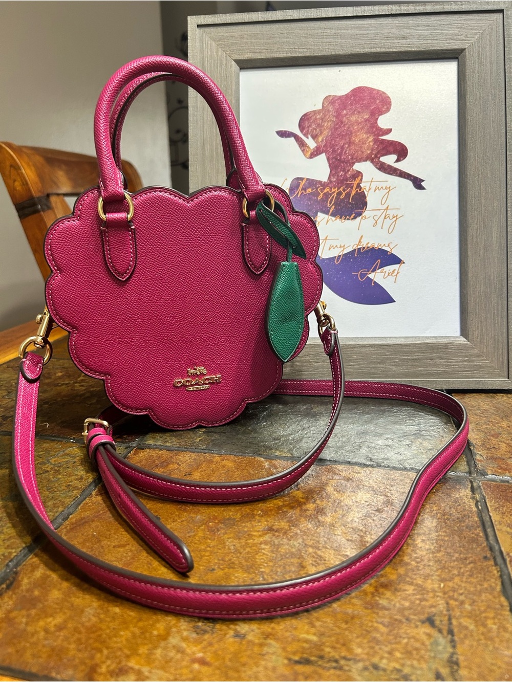 Coach Raspberry Crossbody